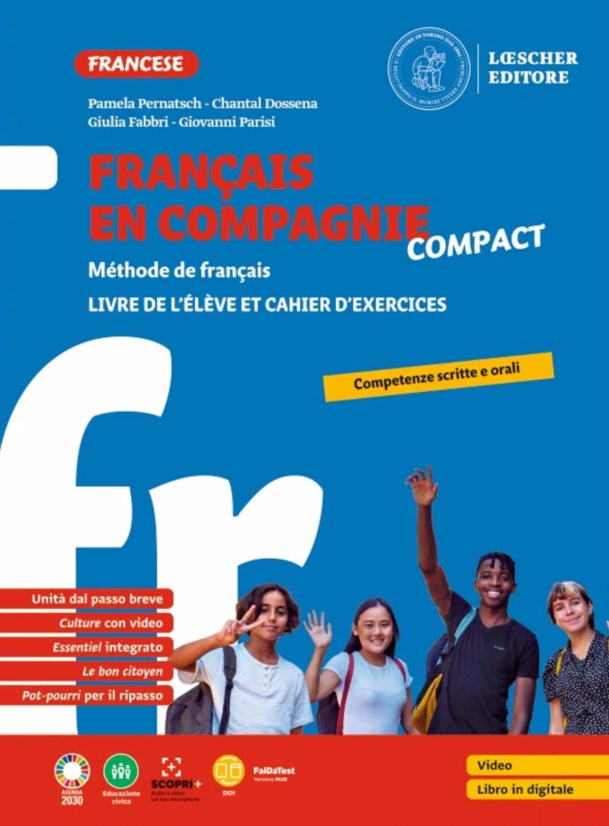 Français en compagnie compact. Méthode de français. Livre de l'élève et cahier d'exercices. Per la Scuola media