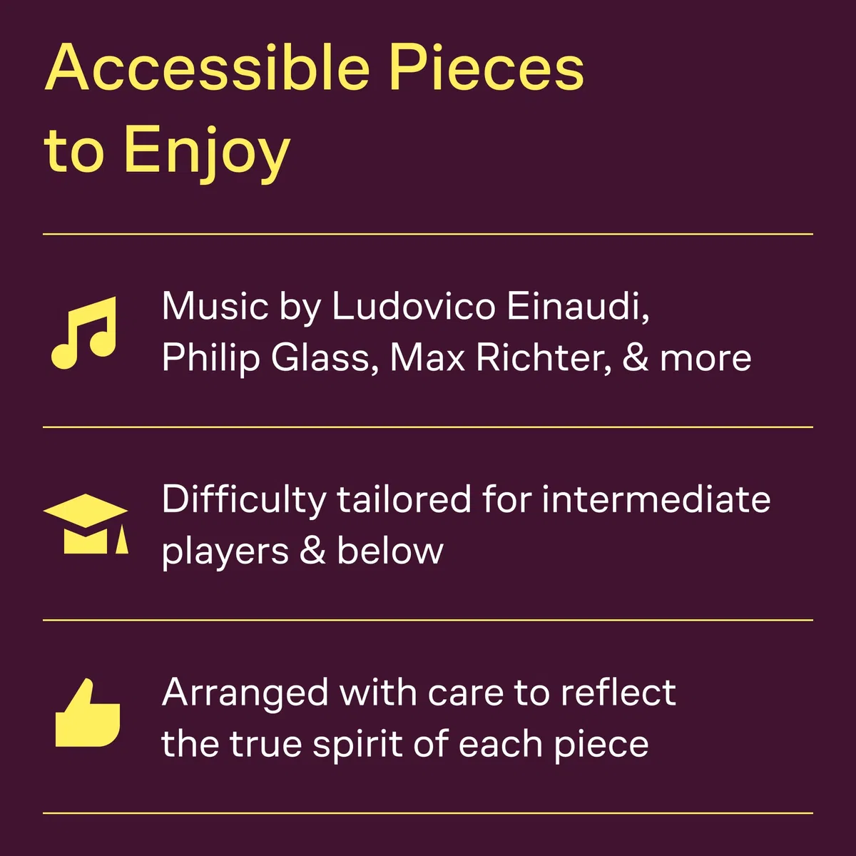 Easy Contemporary Pieces: For Solo Piano [Lingua inglese]