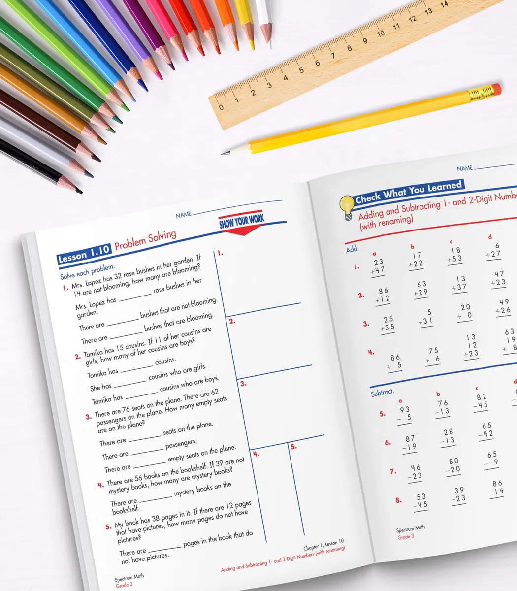 Spectrum Math, Grade 3