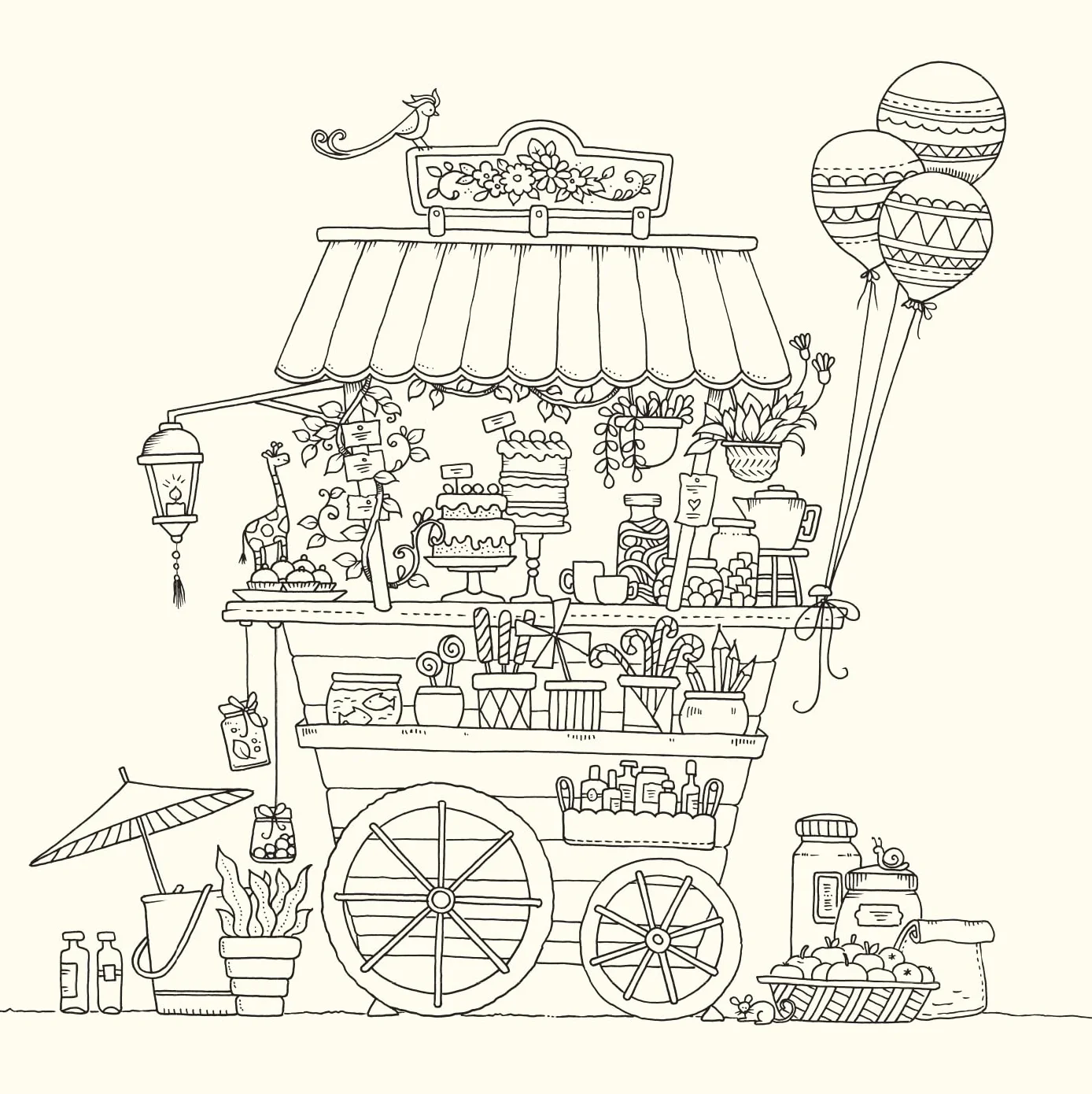 Worlds of Wonder: A Colouring Book for the Curious
