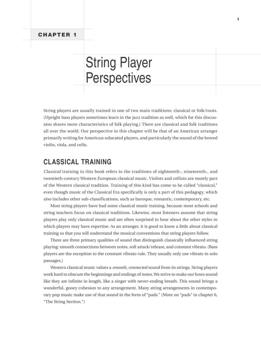 Arranging for Strings