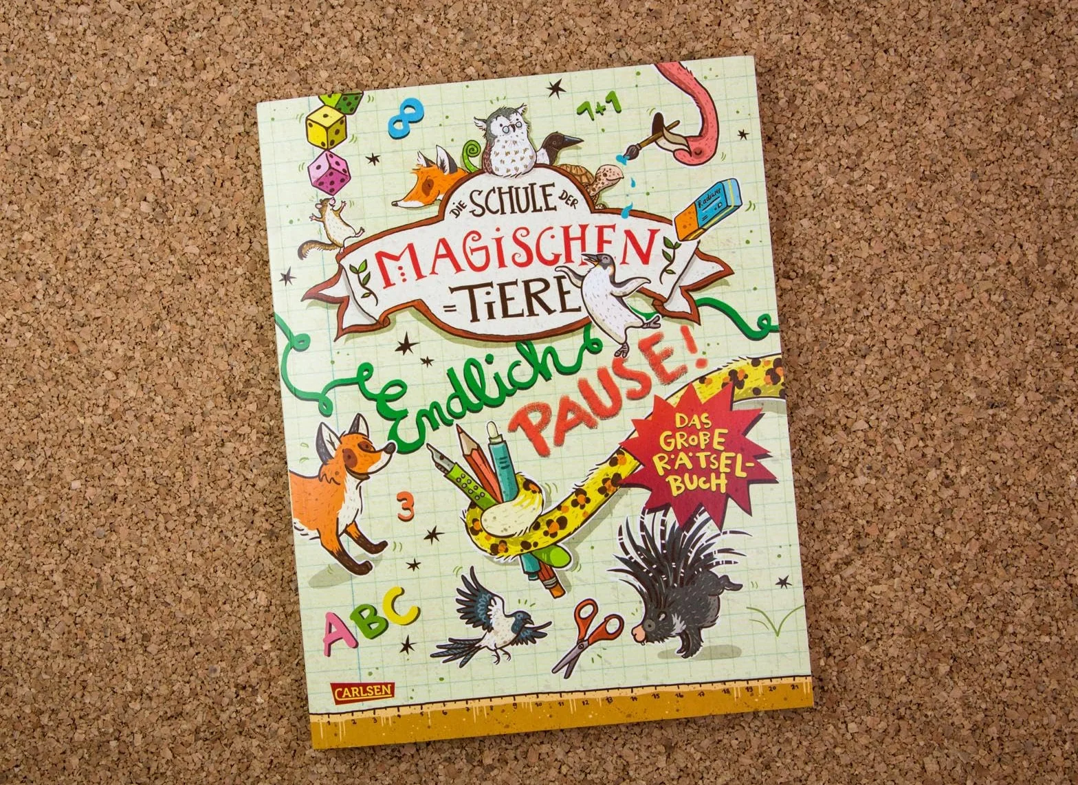 Die Schule der magischen Tiere: Endlich Pause! Das große Rätselbuch: Für Fans ab 8 Jahren mit Kreuzworträtseln, Labyrinthen, Sudokus, Geheimschriften, Quizfragen und Spielideen