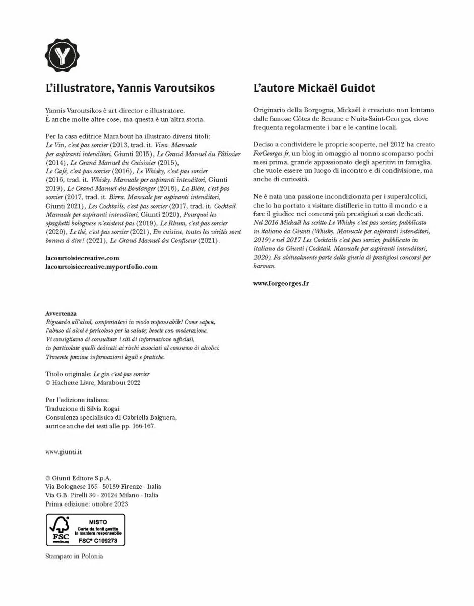 Gin. Manuale per aspiranti intenditori. Guida illustrata per appassionati