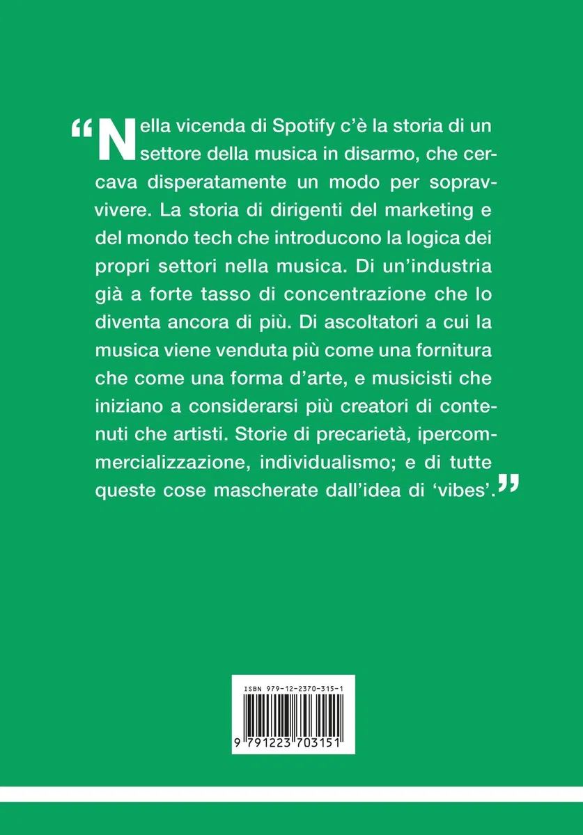Mood machine. L'ascesa di Spotify e il prezzo della playlist perfetta