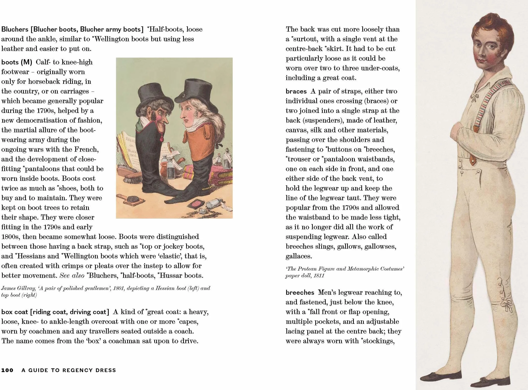 A Guide to Regency Dress : from Corsets and Breeches to Bonnets and Muslins