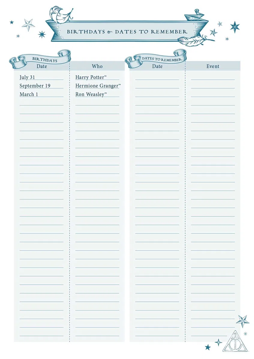 Harry Potter: Expecto Patronum Traveler's Notebook Set: (Refillable Notebook)