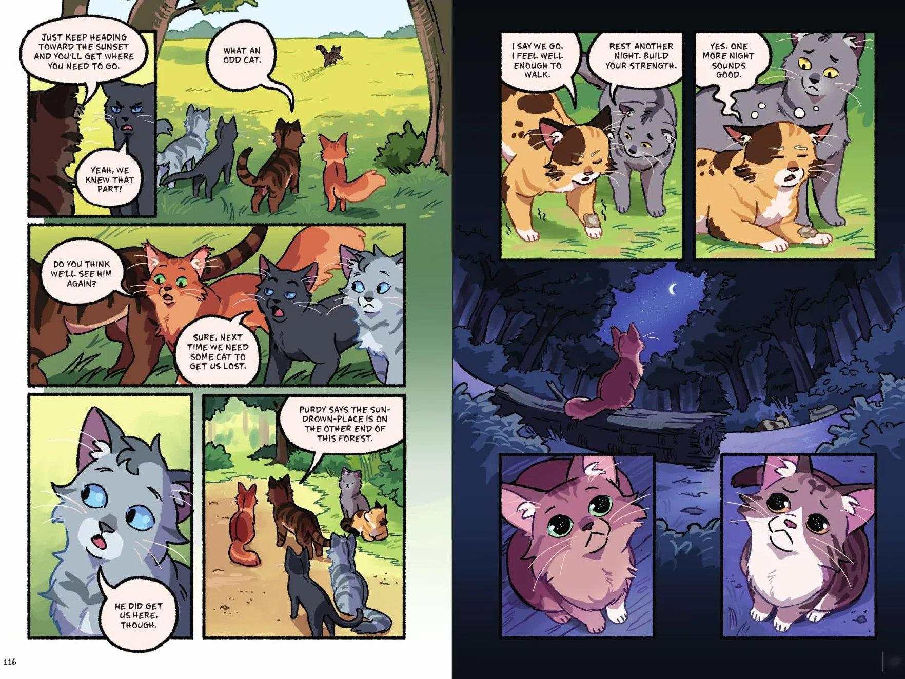 Warriors Graphic Novel: The New Prophecy: 4
