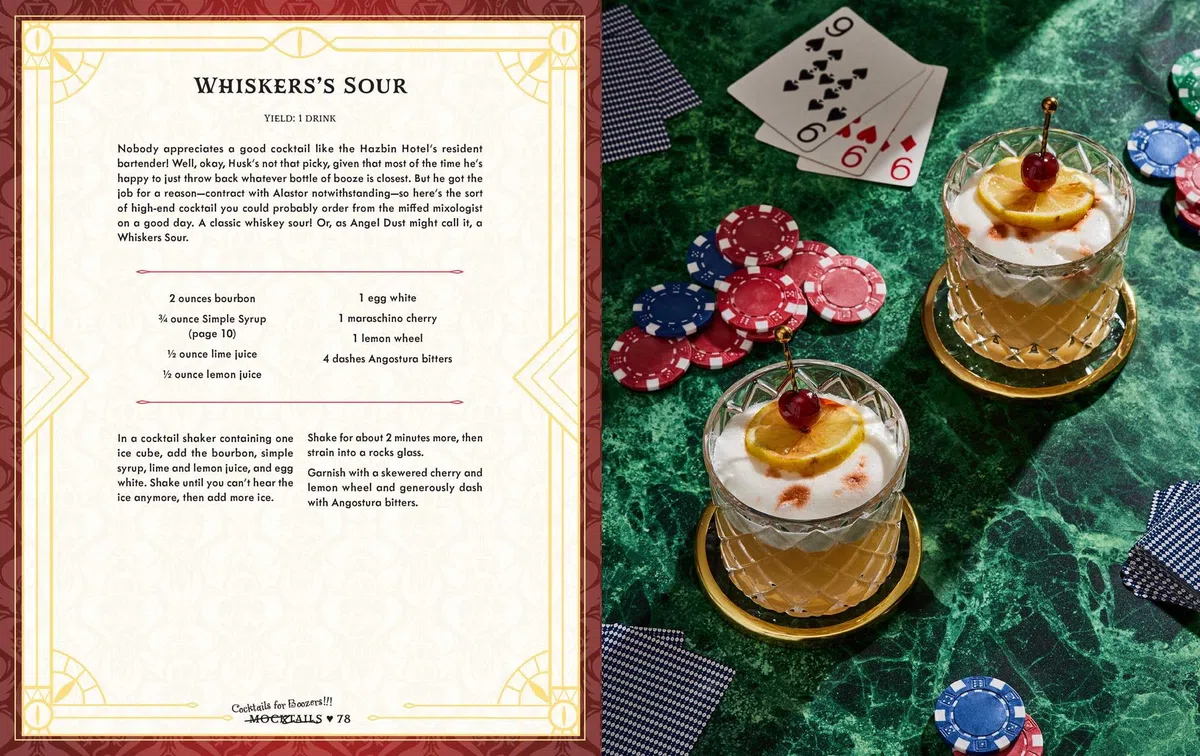 The Hazbin Hotel Bar Book: Drinks and Snacks for Wayward Sinners