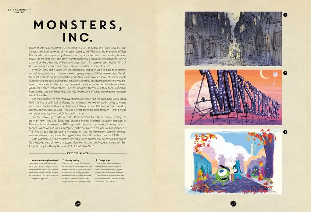Pixar Museum : Stories and art from the animation studio