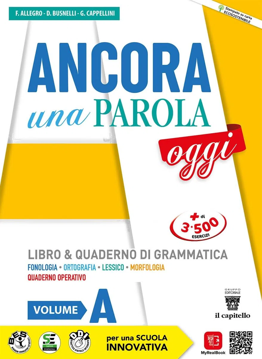 Ancora una parola oggi. Con Quaderno operativo. Per la Scuola media. Con e-book. Con espansione online (Vol. A-B)