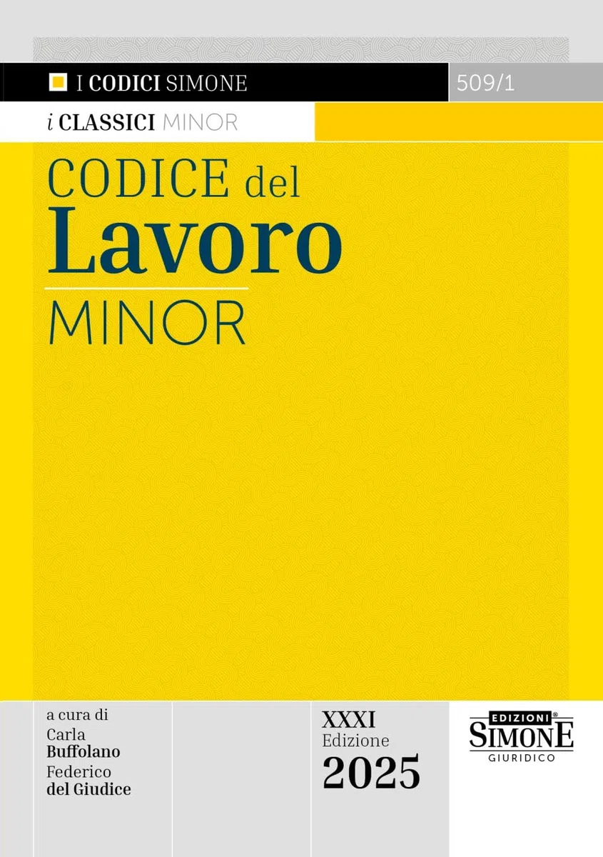 Codice del lavoro. Ediz. minor