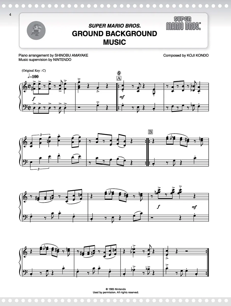 Super Mario Series : Intermediate--Advanced: Intermediate-Advanced Edition: Piano Solos