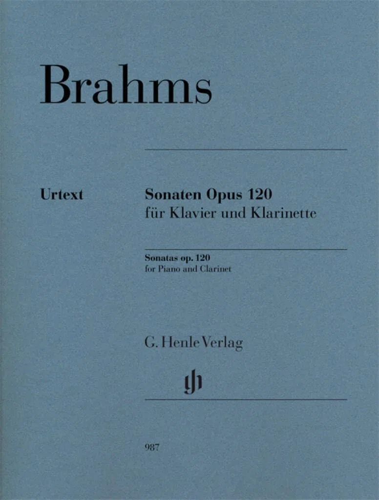 Klarinettensonaten op. 120; Klarinette und Klavier