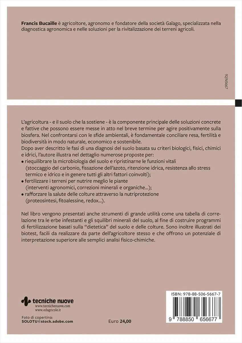 Rivitalizzare i suoli. Diagnosi, fertilizzazione, nutriprotezione