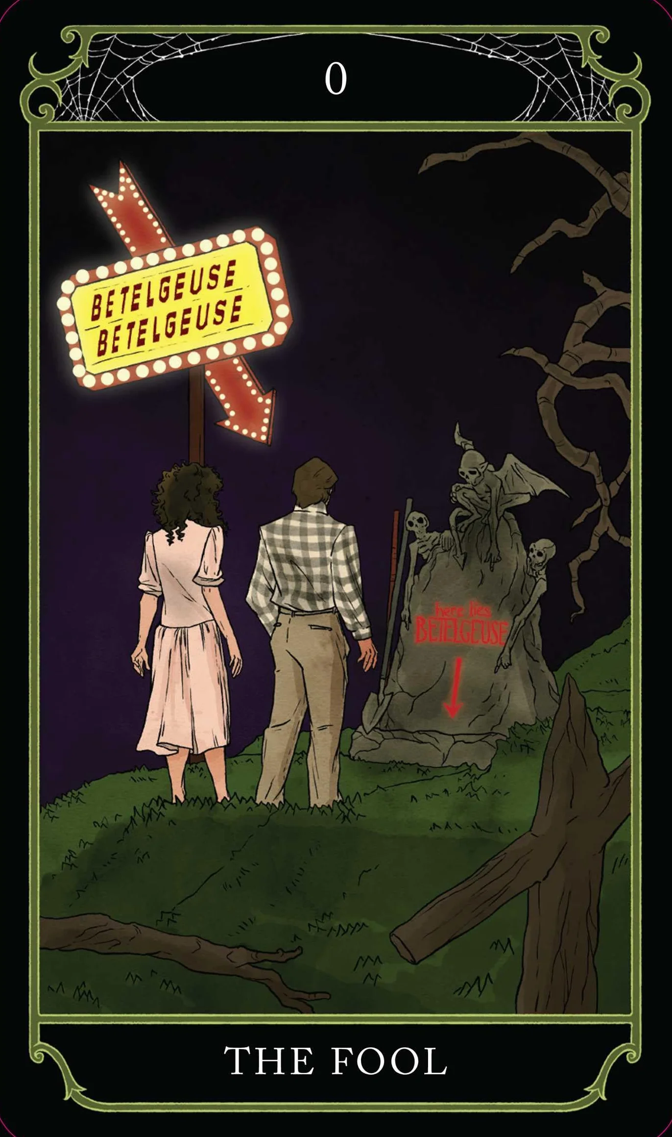 Beetlejuice Tarot Deck and Guide