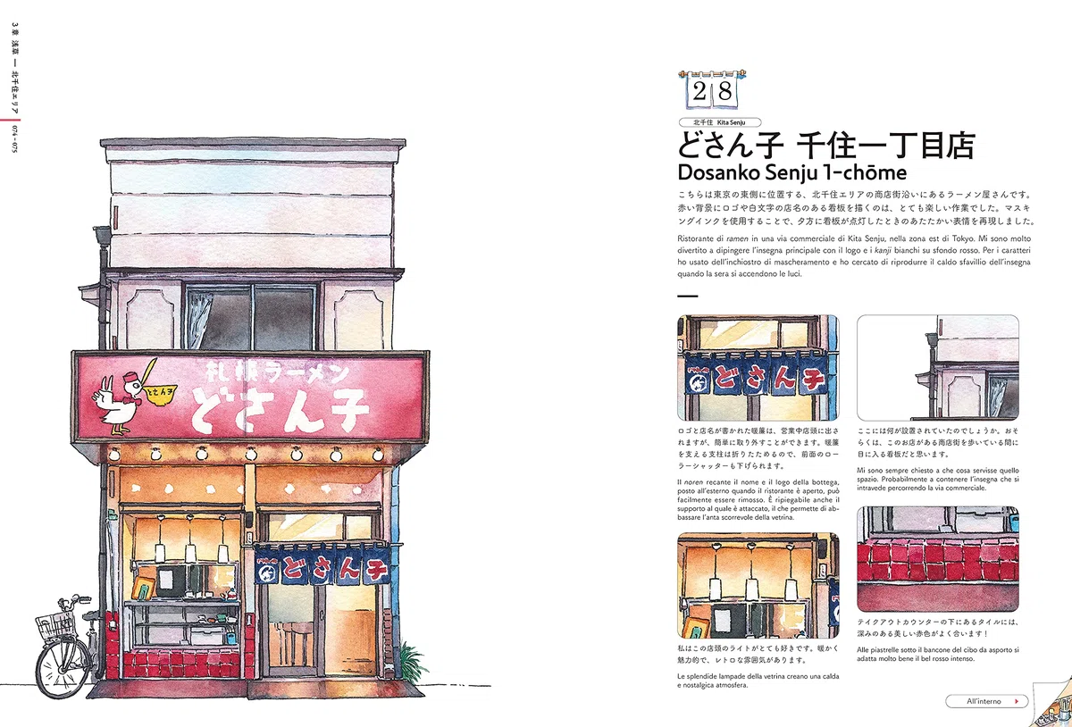 Botteghe di Tokyo. Ediz. italiana e giapponese