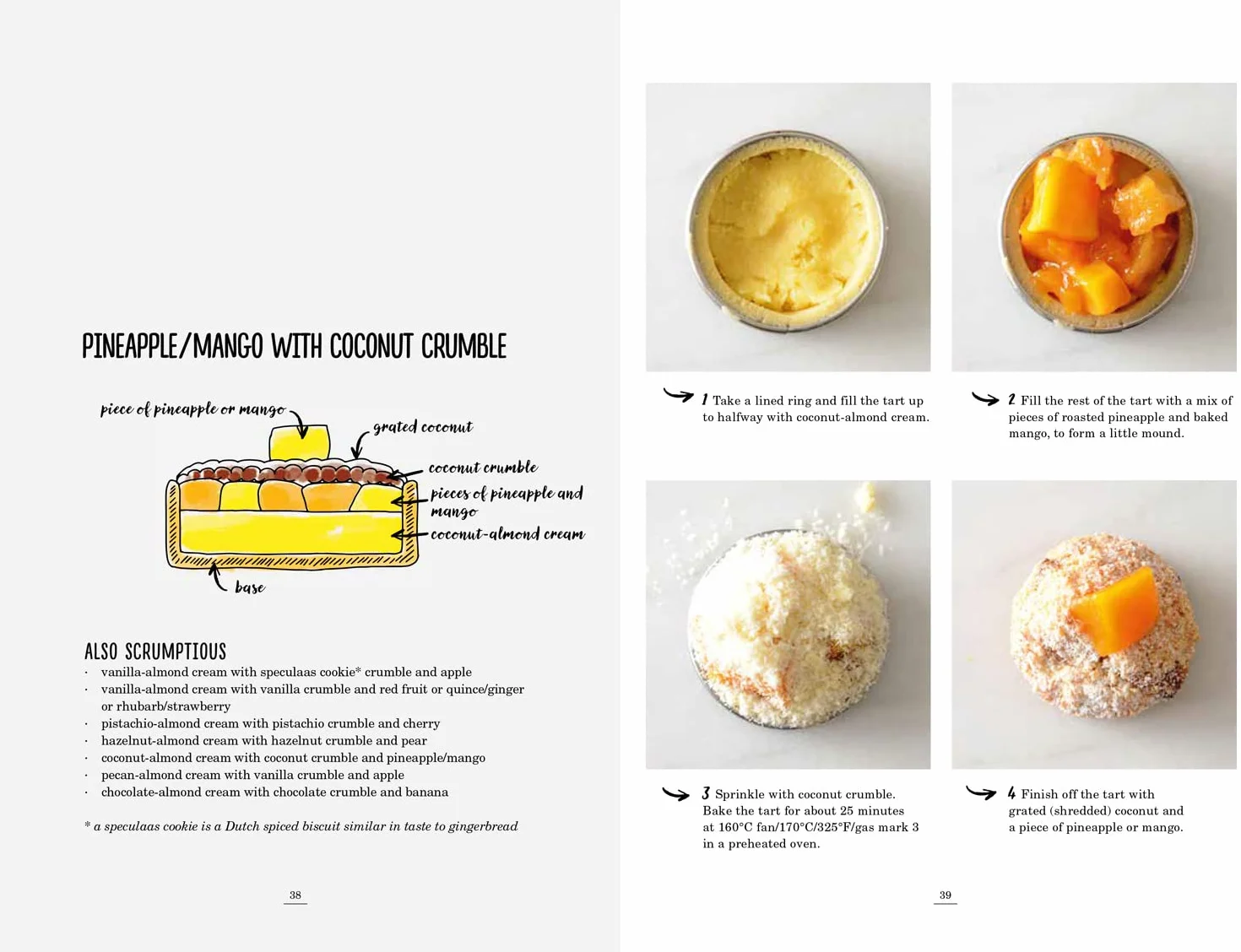 Little Tarts 1 X Pastry Recipe + 60 X Fillings: Discover simple cookbook hacks to make easy sweet pastries and homemade patisserie tarts