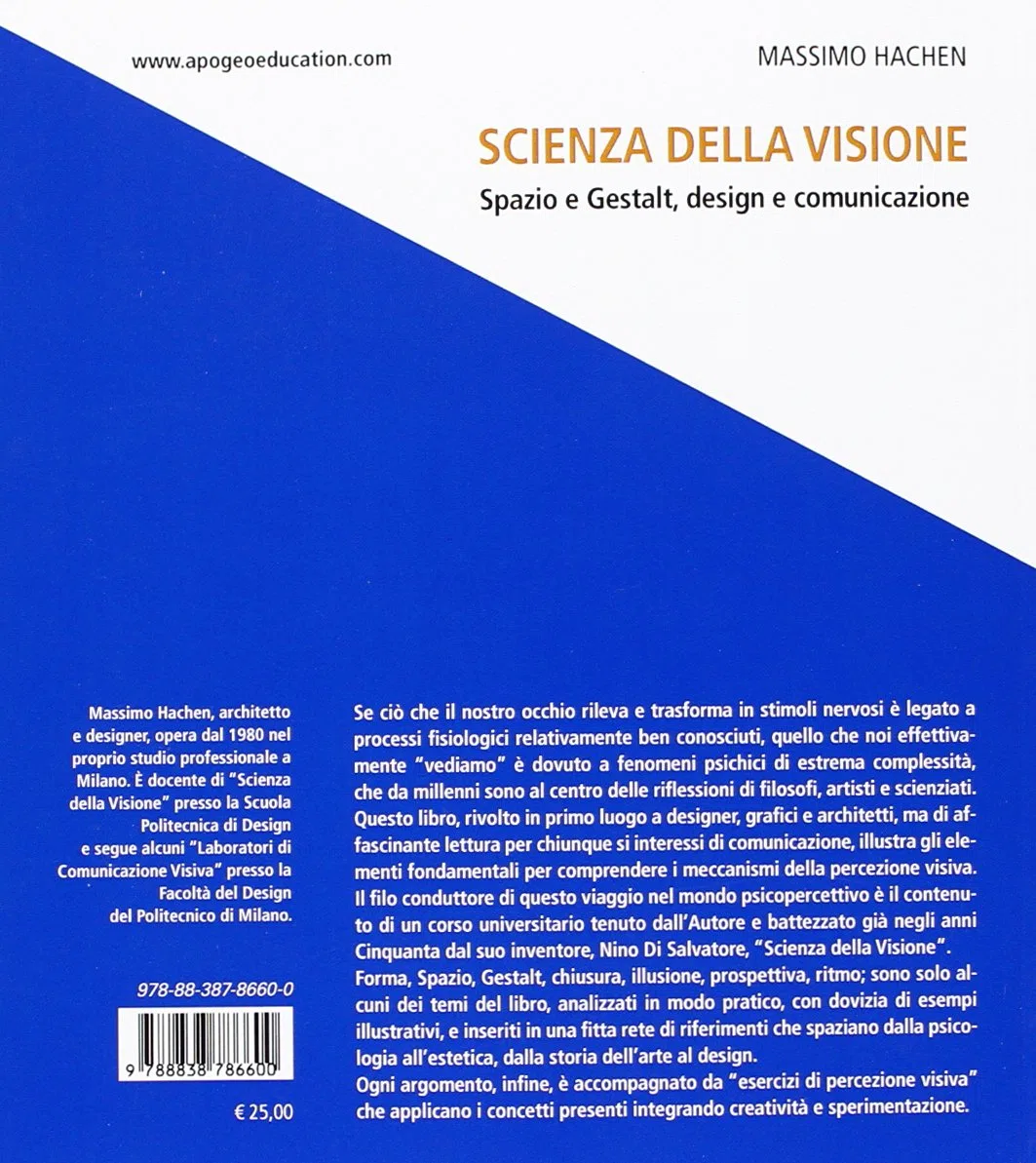 Scienza della visione. Spazio e Gestalt, design e comunicaizone