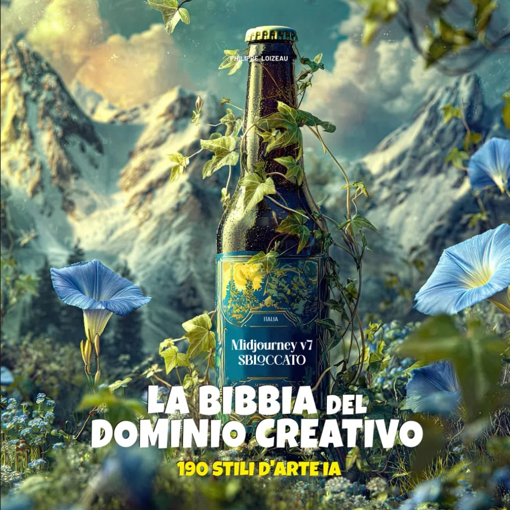 Midjourney V7 Sbloccato: La Bibbia dei 190 Stili d'Arte IA per il Dominio Creativo e il Success: La Potenza dei Prompt Etici per Designer & Content Creator