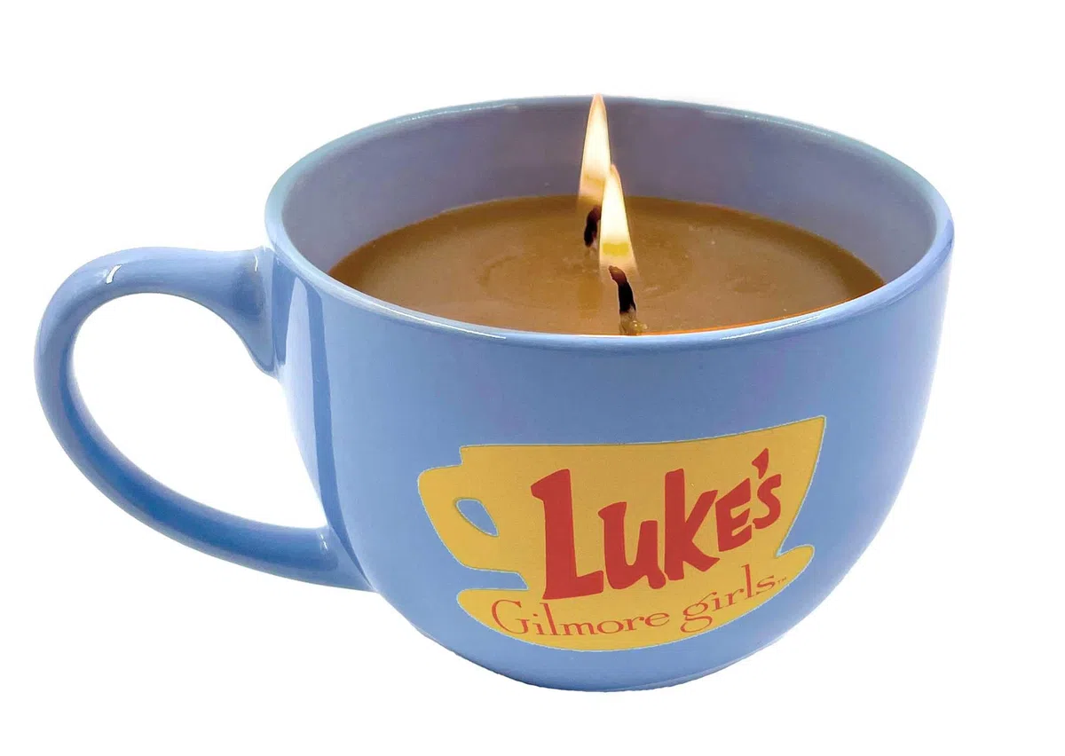 Gilmore Girls Luke's Diner Coffee Cup Candle