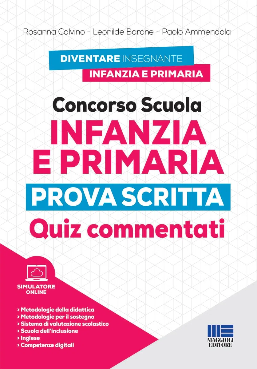 Concorso Scuola Infanzia e Primaria - Prova scritta - Quiz commentati
