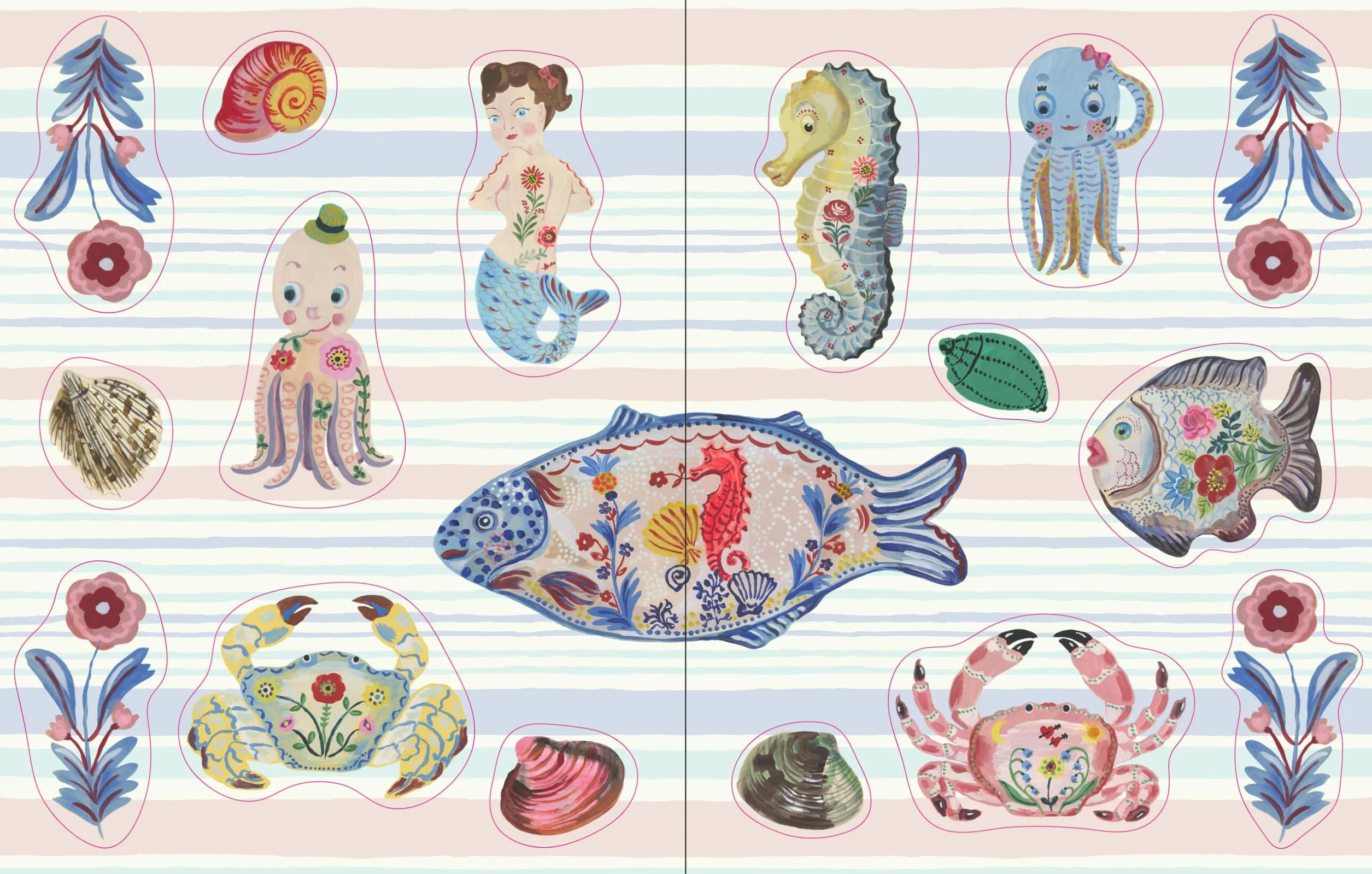 Nathalie Lete Sticker Book