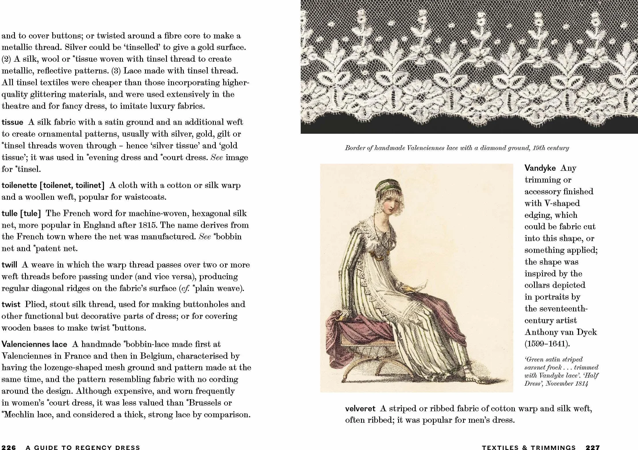 A Guide to Regency Dress : from Corsets and Breeches to Bonnets and Muslins