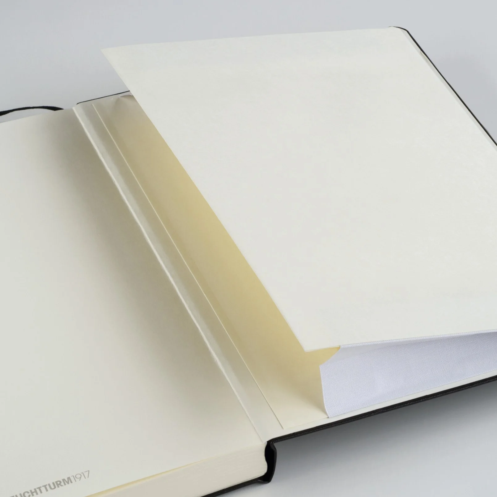 LEUCHTTURM1917 316927 Rubrica tascabile A6, copertina rigida, nero