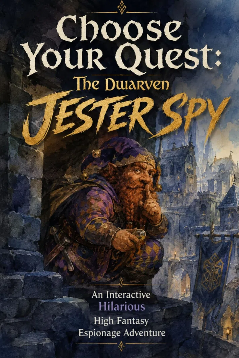 Choose Your Quest: The Dwarven Jester Spy: An Interactive Hilarious High Fantasy Espionage Adventure