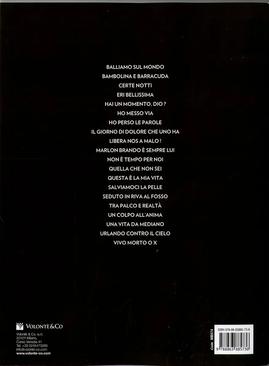 Ligabue guitar. 20 songs