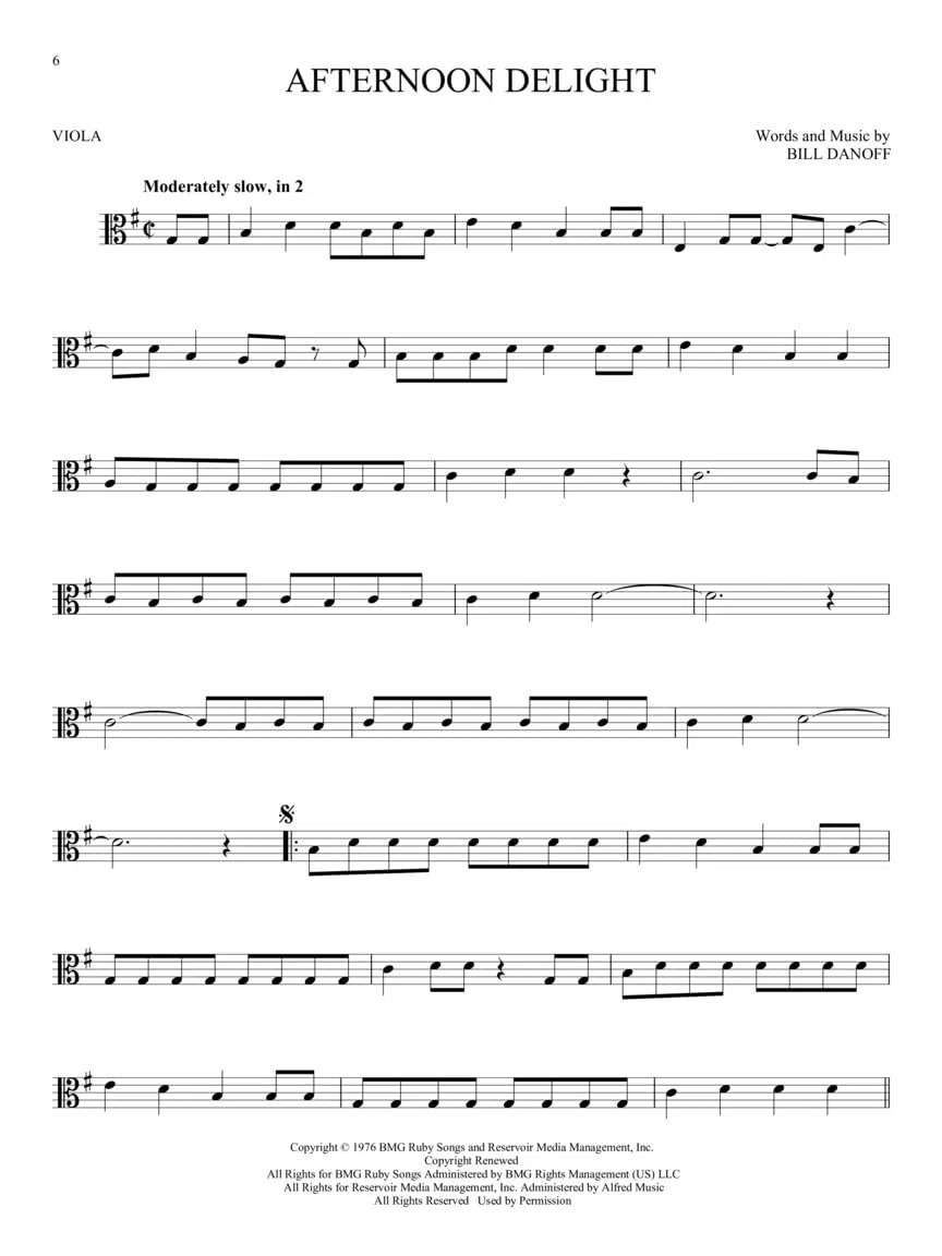 101 Popular Songs : For Viola