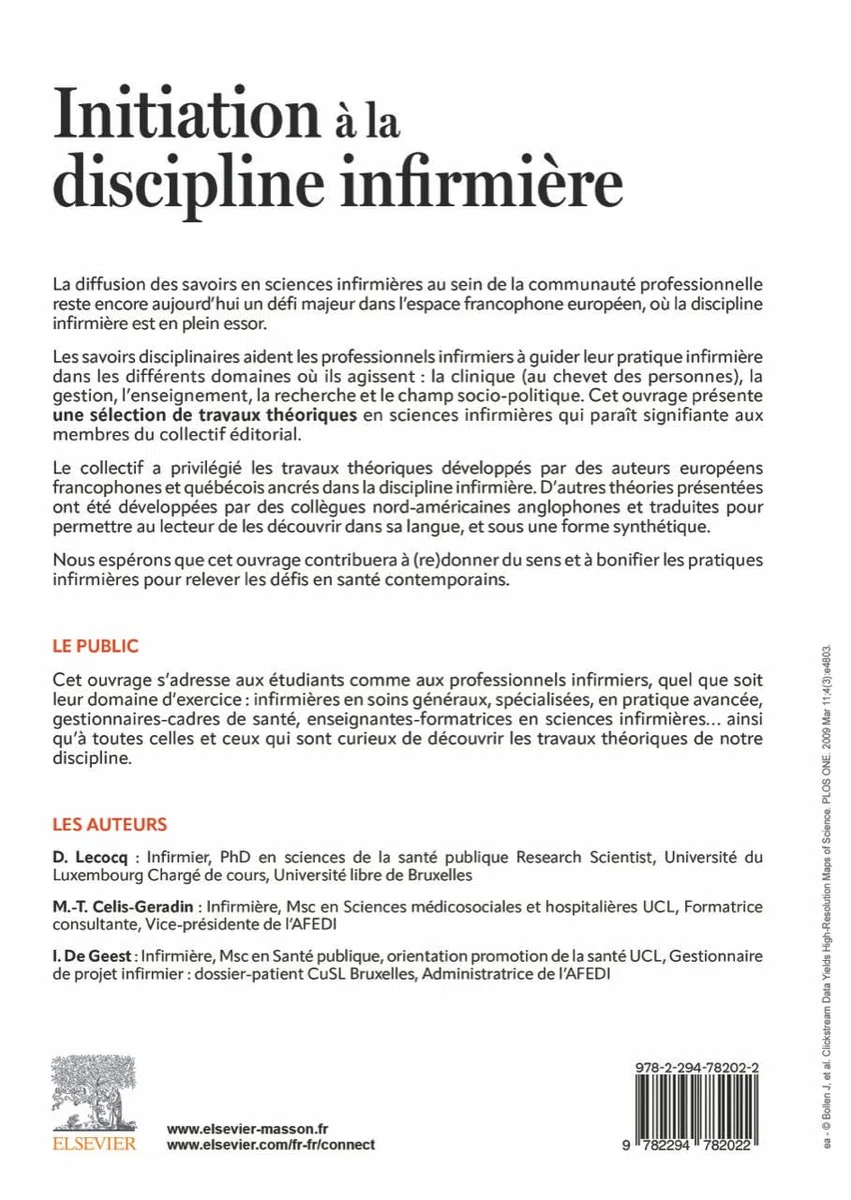 Initiation À La Discipline Infirmière: Une Sélection De Concepts Et Théories En Sciences Infirmières: Une Sélection De Concepts Et Théories En Sciences Infirmières