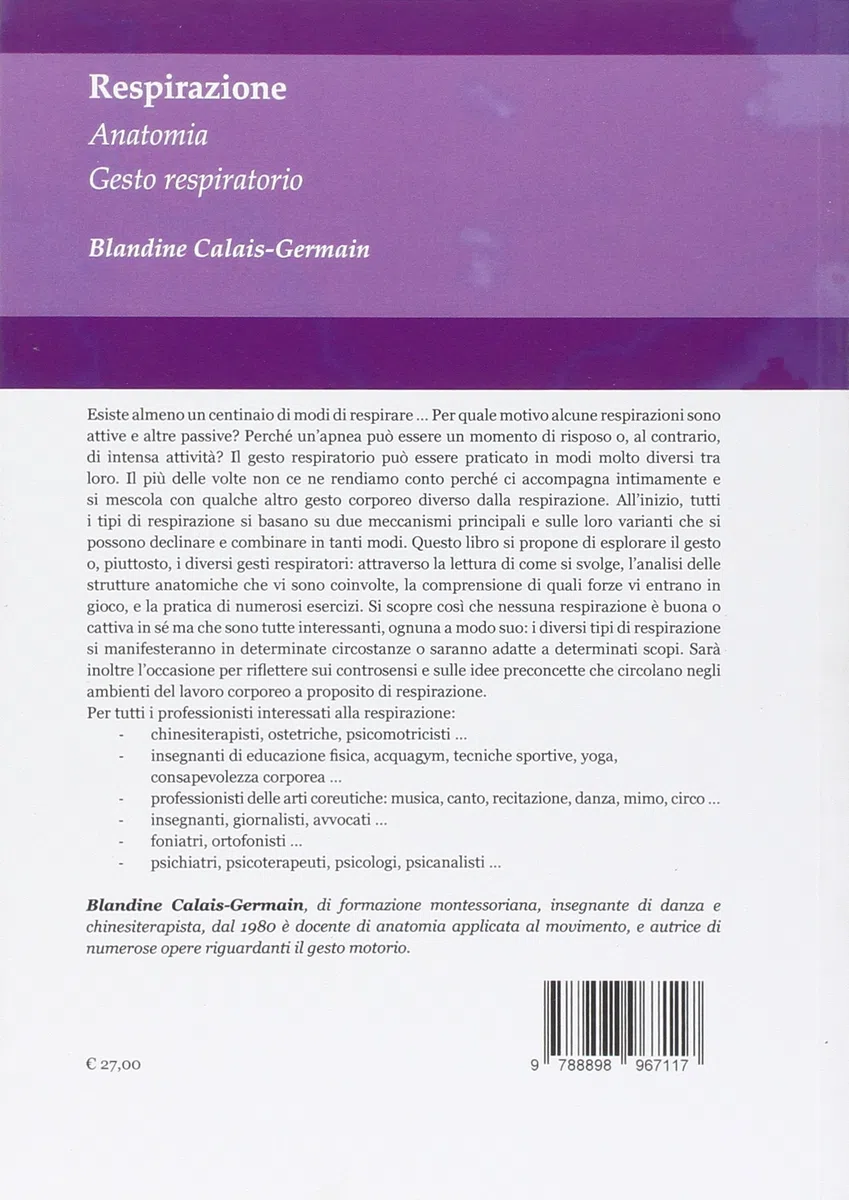 Respirazione. Anatomia. Gesto respiratorio
