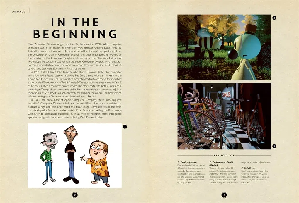 Pixar Museum : Stories and art from the animation studio