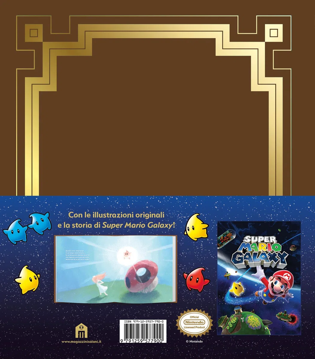 Il libro illustrato di Rosalinda. L'albo protagonista di Super Mario Galaxy