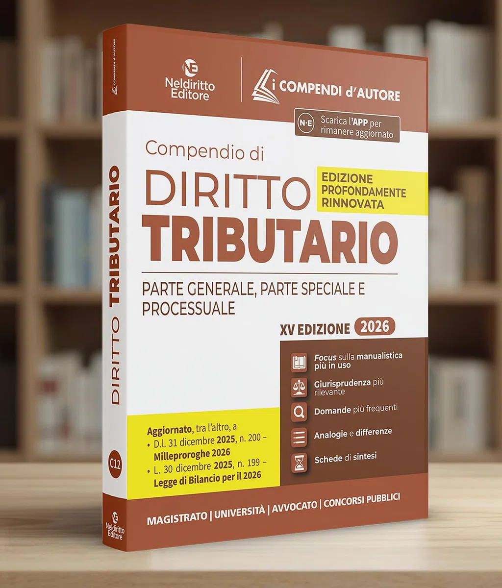 Compendio di diritto tributario 2026. Parte generale, speciale e processuale