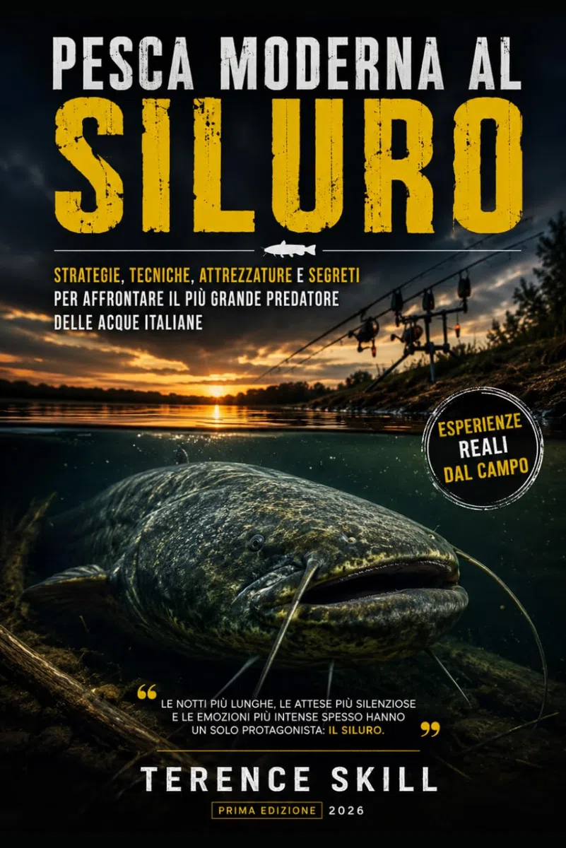 PESCA MODERNA AL SILURO: Strategie, tecniche, attrezzature e segreti per affrontare il più grande predatore delle acque italiane