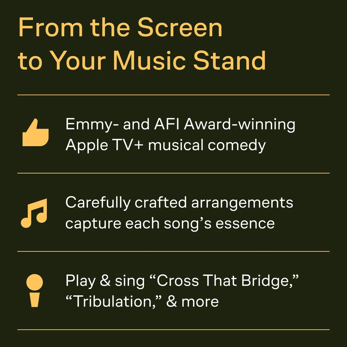 Schmigadoon: Music from the Apple Tv+; Original Series Schmigadoon: Vocal Selections