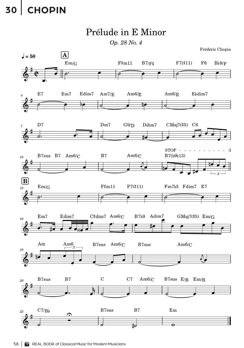 Real book of classical music for modern musicians. Ediz. italiana e inglese