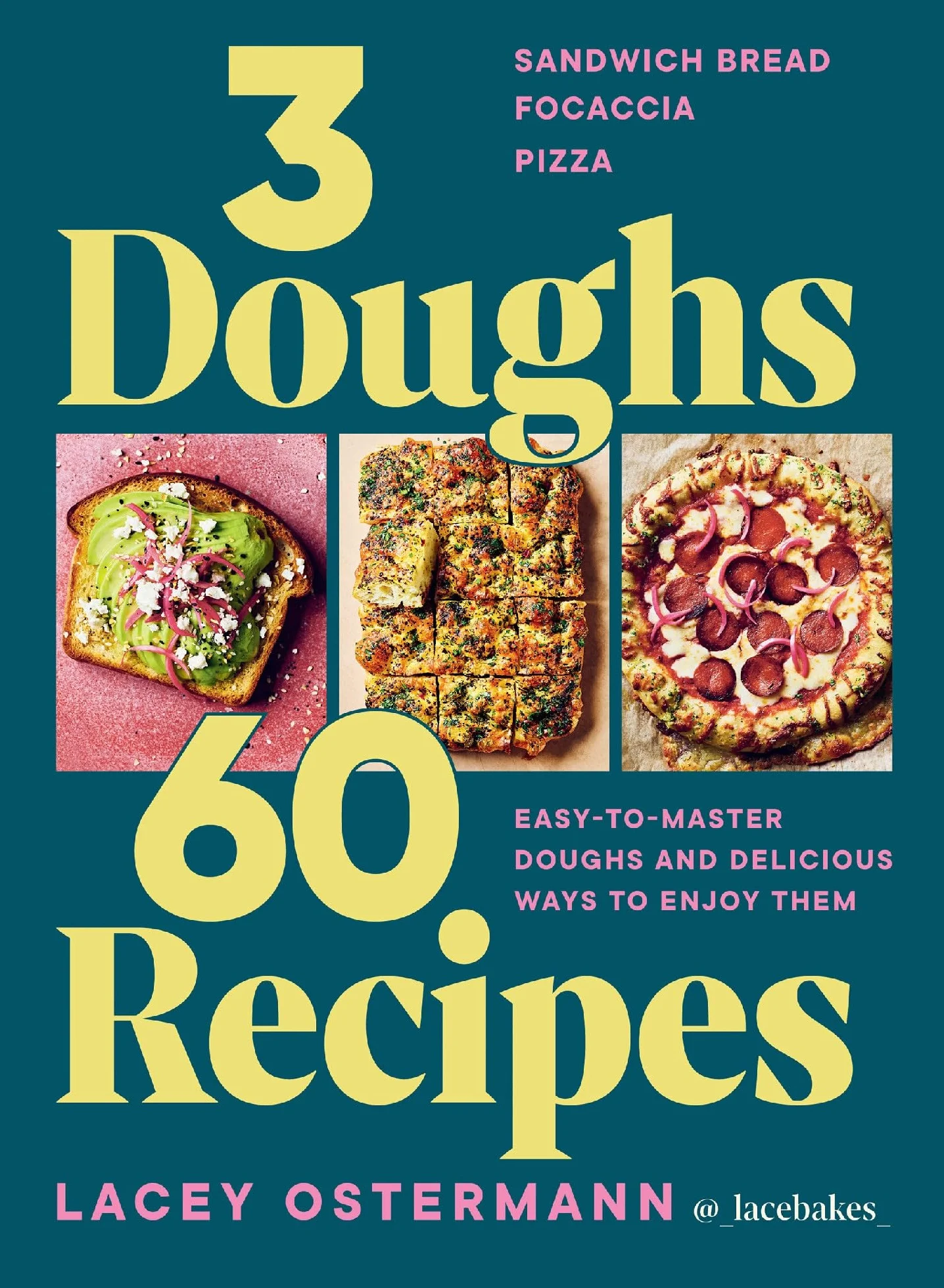 3 Doughs, 60 Recipes: Focaccia, Pizza, Sandwich Bread: Easy-to-master Doughs and Delicious Ways to Enjoy Them