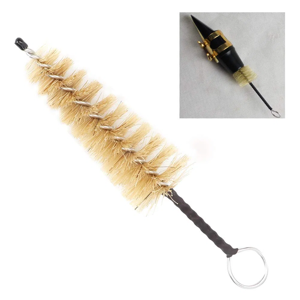5 Pezzi Kit di Pulizia per Sassofono, Kit di Panno per Pulizia per Sassofono, Tampone di per Sax Tenore Soprano Contralto per Strumenti a Fiato