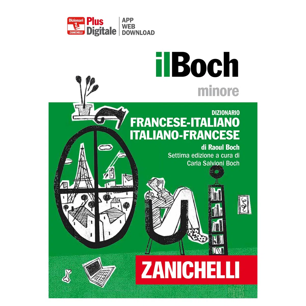 BOCH DIZIONARIO FRANCESE MINORE 7ED BR + DWLK5