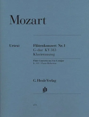 MOZART W.A. - CONCERTO PER FLUTE AND ORCHESTRA G MAJOR KV 313 - Note classiche