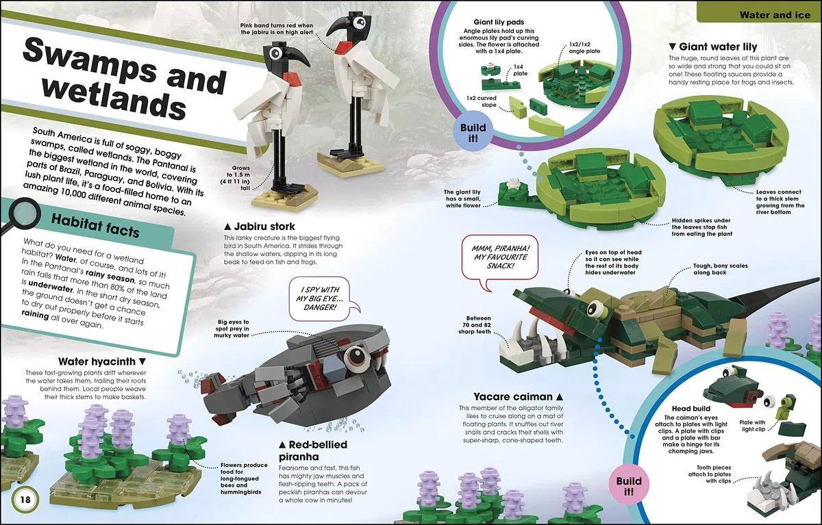 LEGO Super Nature: Includes Four Exclusive LEGO Mini Models