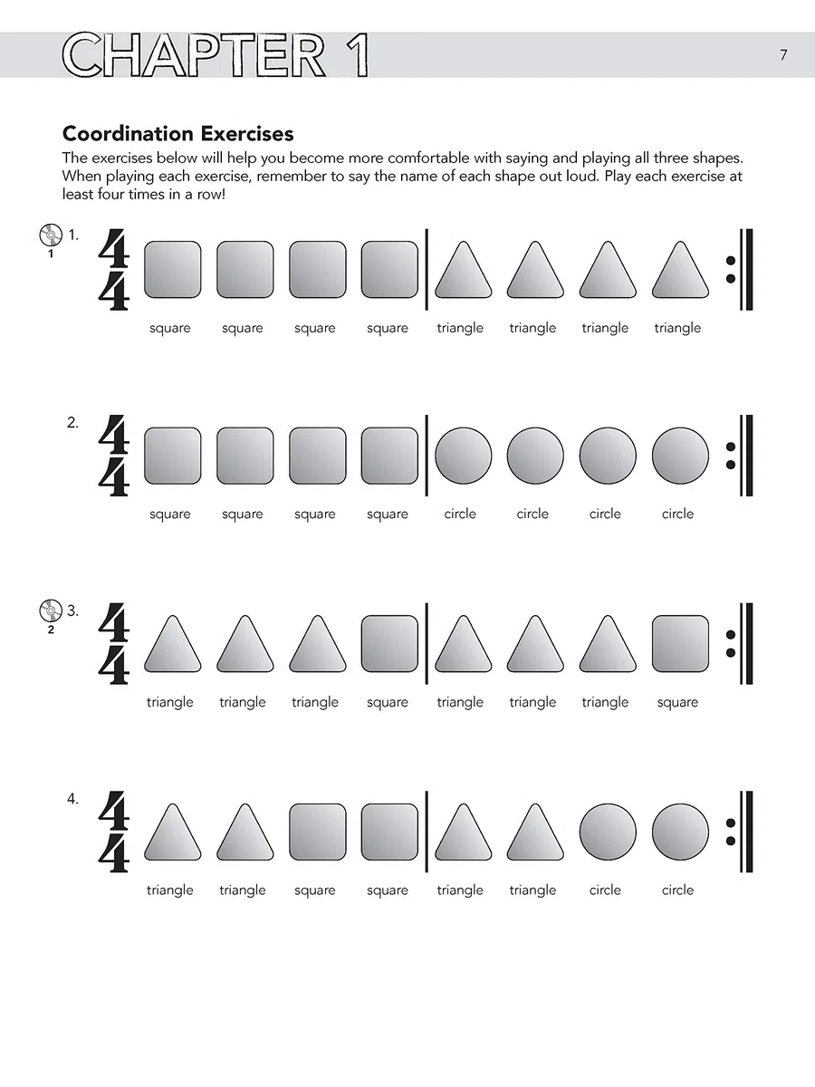 Shape Beats for Kids: A Simple and Fun Approach to Learning Drums