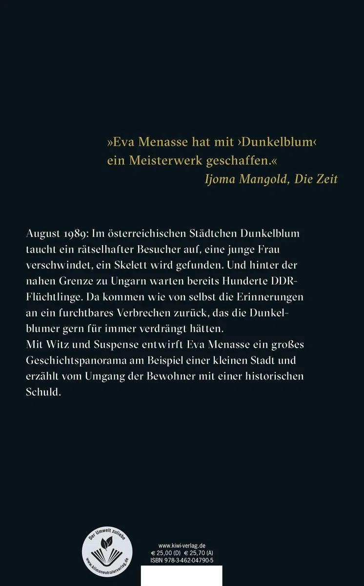 Dunkelblum: Roman