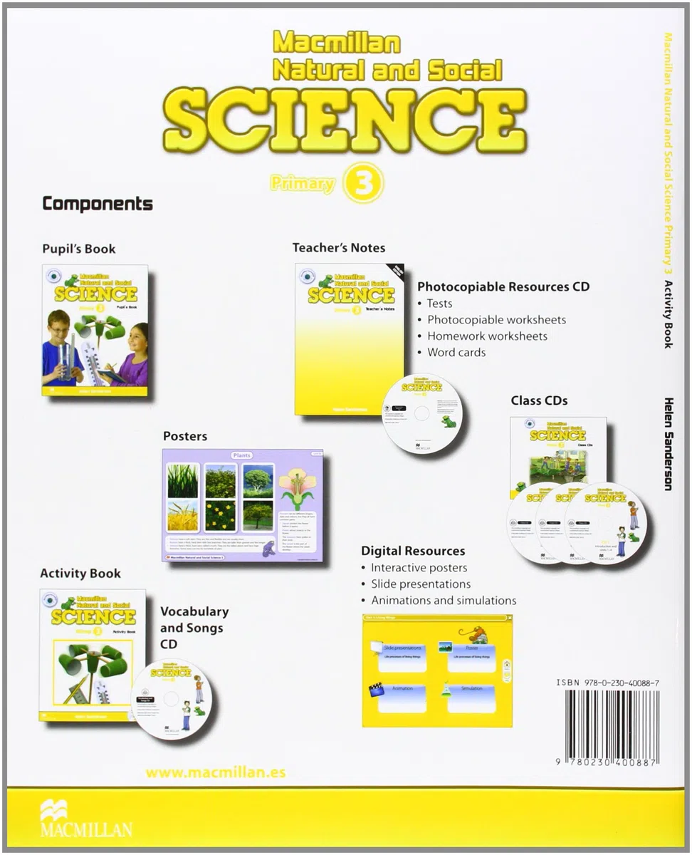 Macmillan Natural and Social Science 3 Activity Book