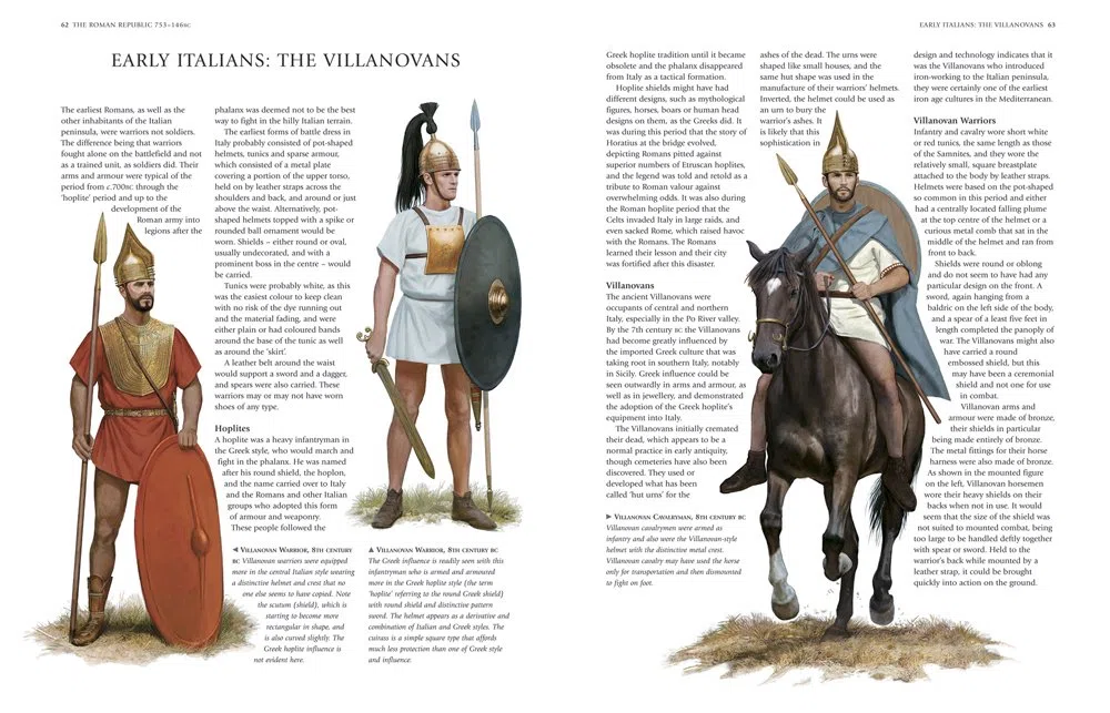 An Illustrated Encyclopedia of the Uniforms of the Roman World: A Detailed Study of the Armies of Rome and Their Enemies, Including the Etruscans, ... ... Gauls, Huns, Sassaids, Persians and Turks
