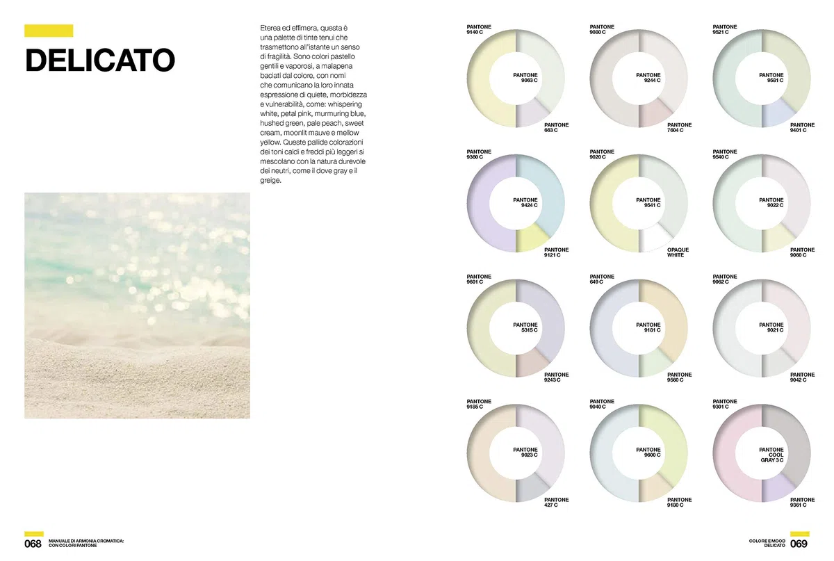 Manuale di armonia cromatica con colori Pantone®. Ediz. a colori