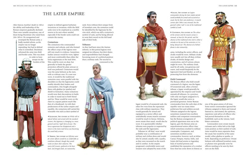 An Illustrated Encyclopedia of the Uniforms of the Roman World: A Detailed Study of the Armies of Rome and Their Enemies, Including the Etruscans, ... ... Gauls, Huns, Sassaids, Persians and Turks